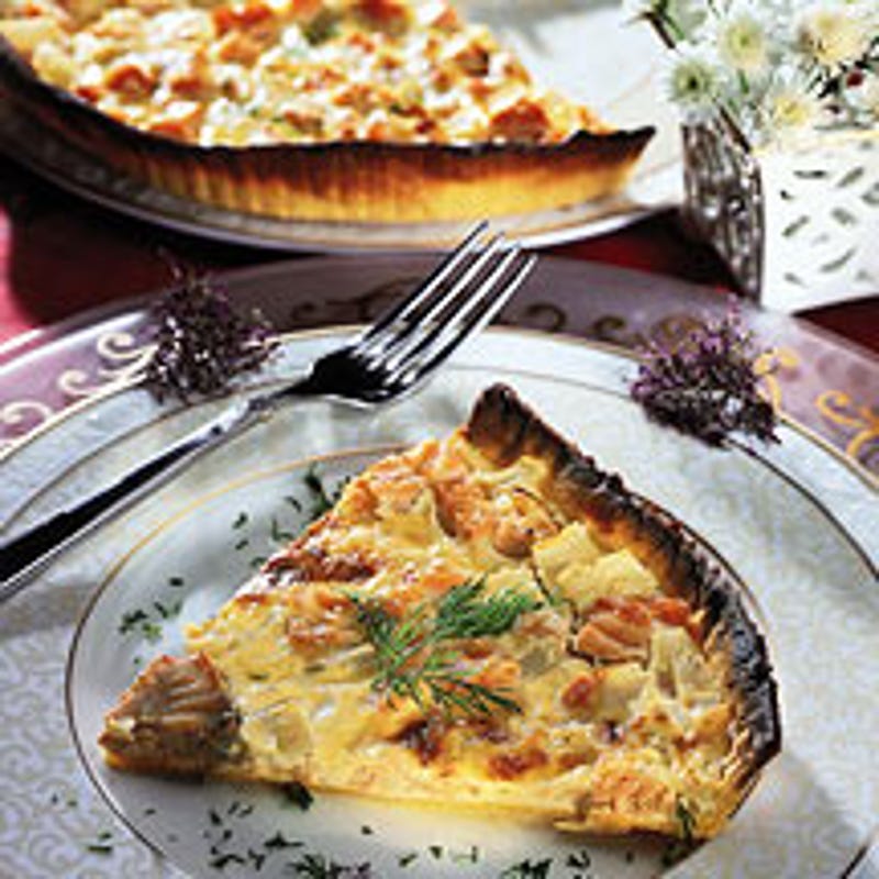 Photo de/du Tarte au saumon et au fenouil par WW