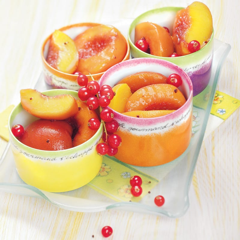 Photo de/du Pêches au sirop de poivre doux par WW