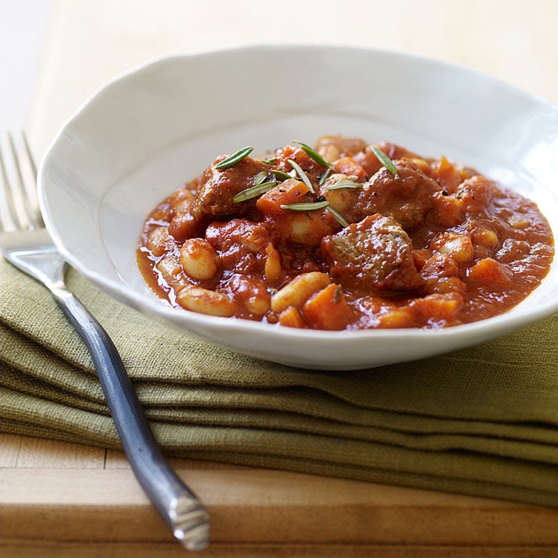 Photo de/du Ragoût d'agneau aux haricots blancs par WW