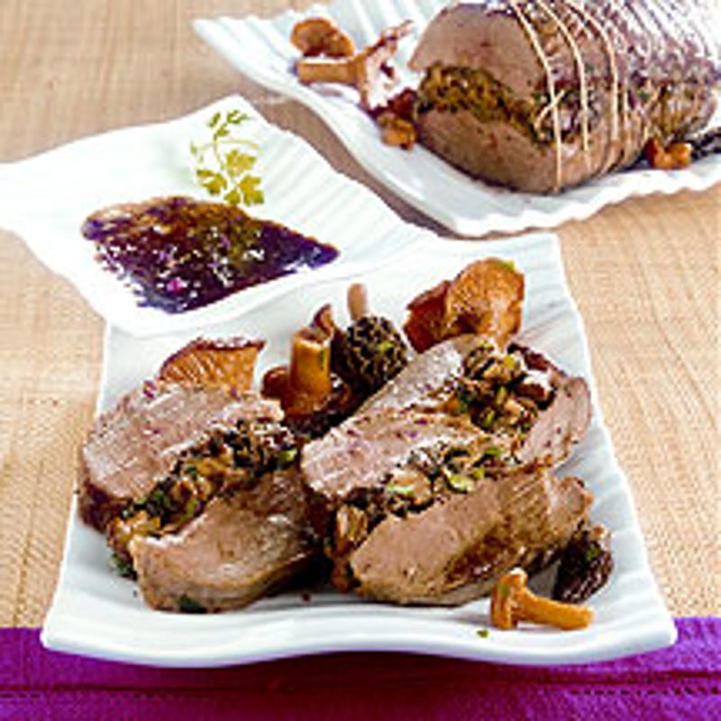 Photo de/du Rôti de magrets aux champignons par WW