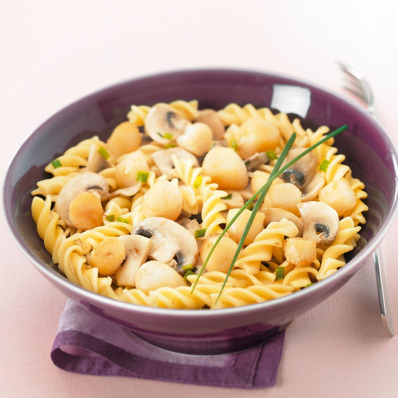 Photo de/du Fusilli aux pétoncles par WW