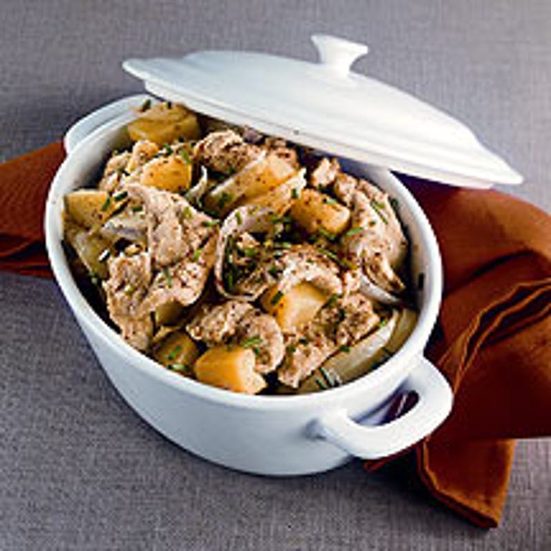 Photo de/du Emincé de veau aux oignons par WW