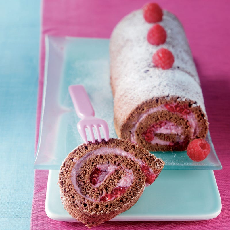 Photo de/du Roulé chocolat framboise par WW