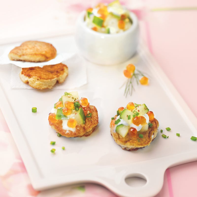 Photo de/du Blinis à la semoule par WW