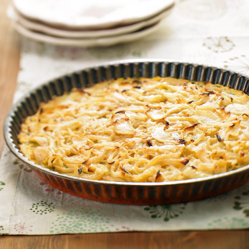 Photo de/du Tarte aux courgettes et oignons par WW