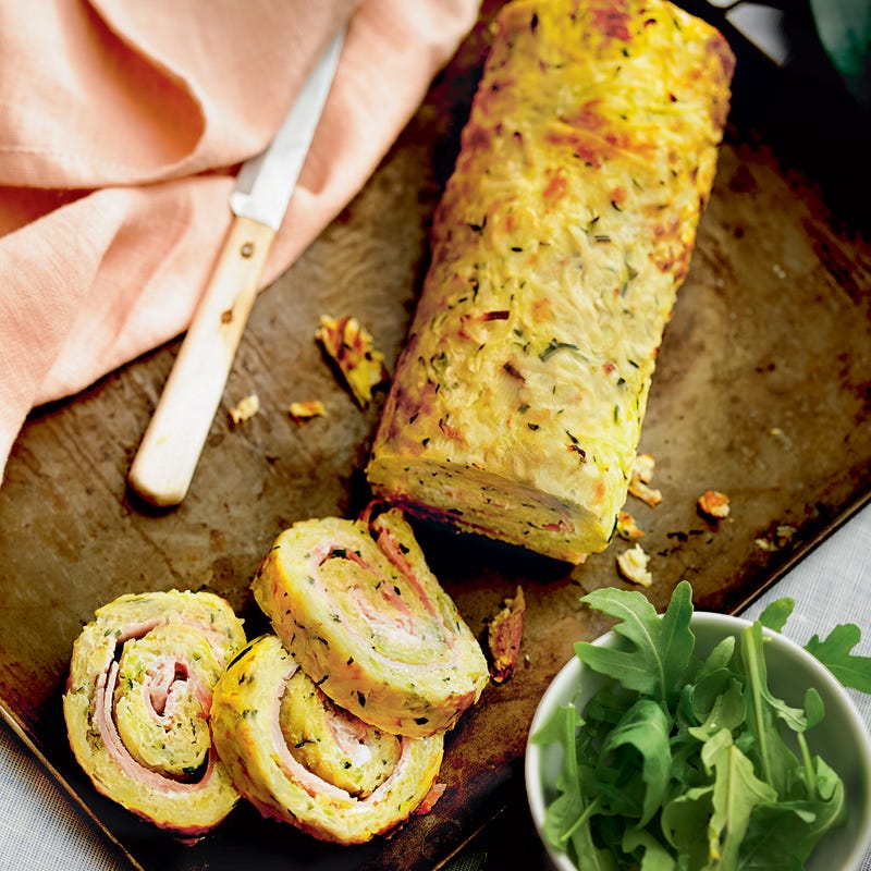 Roulé de pomme de terre au chèvre