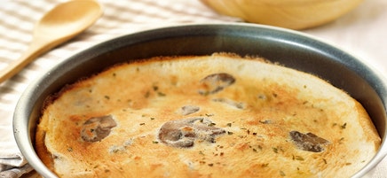 Crêpe soufflée forestière