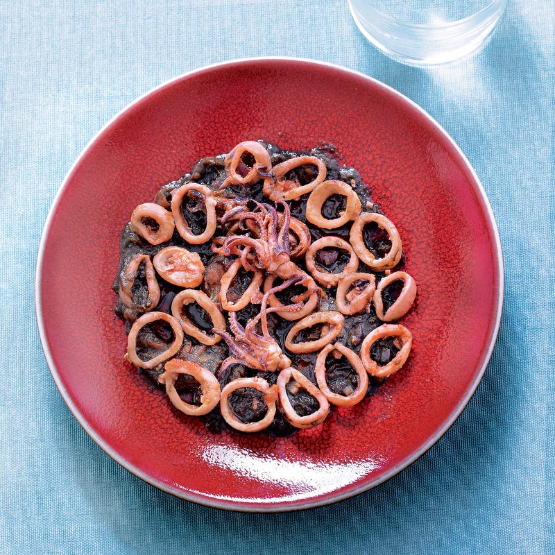 Photo de/du Calamars sauce à l'encre par WW