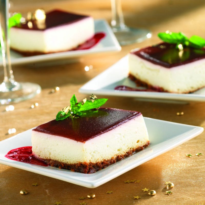 Photo de/du Carrés aux fruits rouges par WW