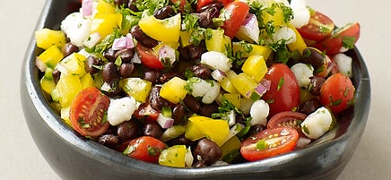 Salade de haricots rouges