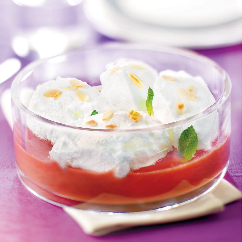 Photo de/du Iles flottantes aux fraises par WW