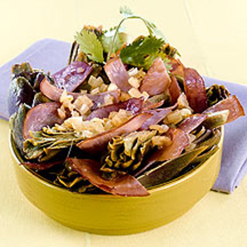 Photo de/du Poêlée d’artichaut au bacon par WW