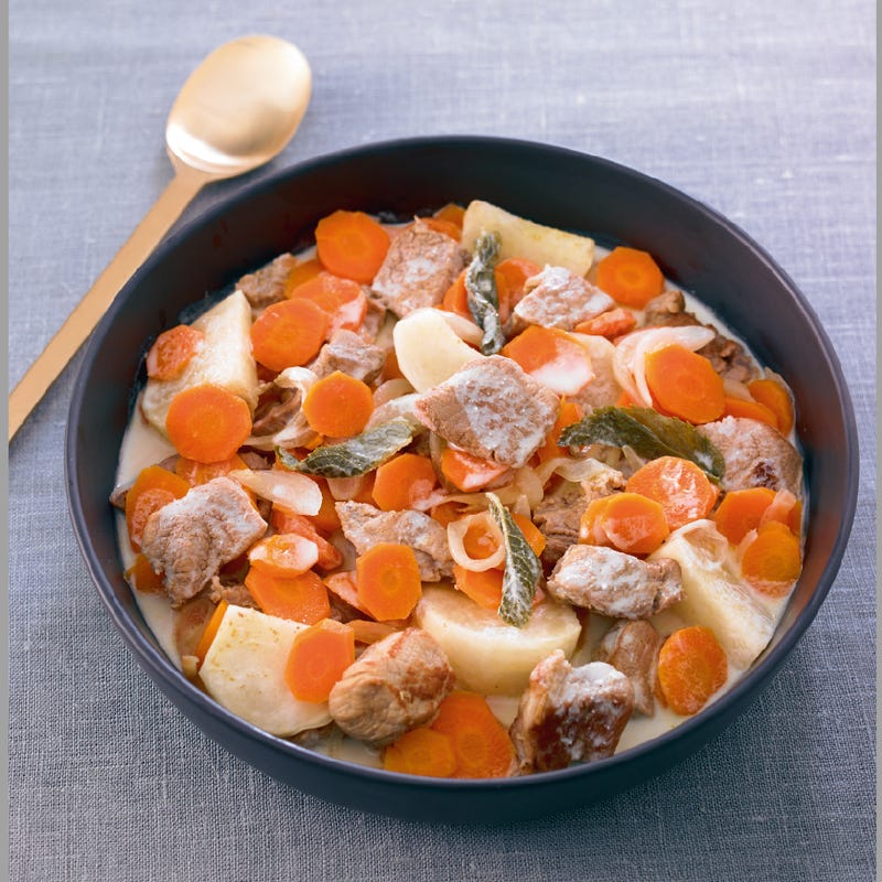 Blanquette express à la menthe