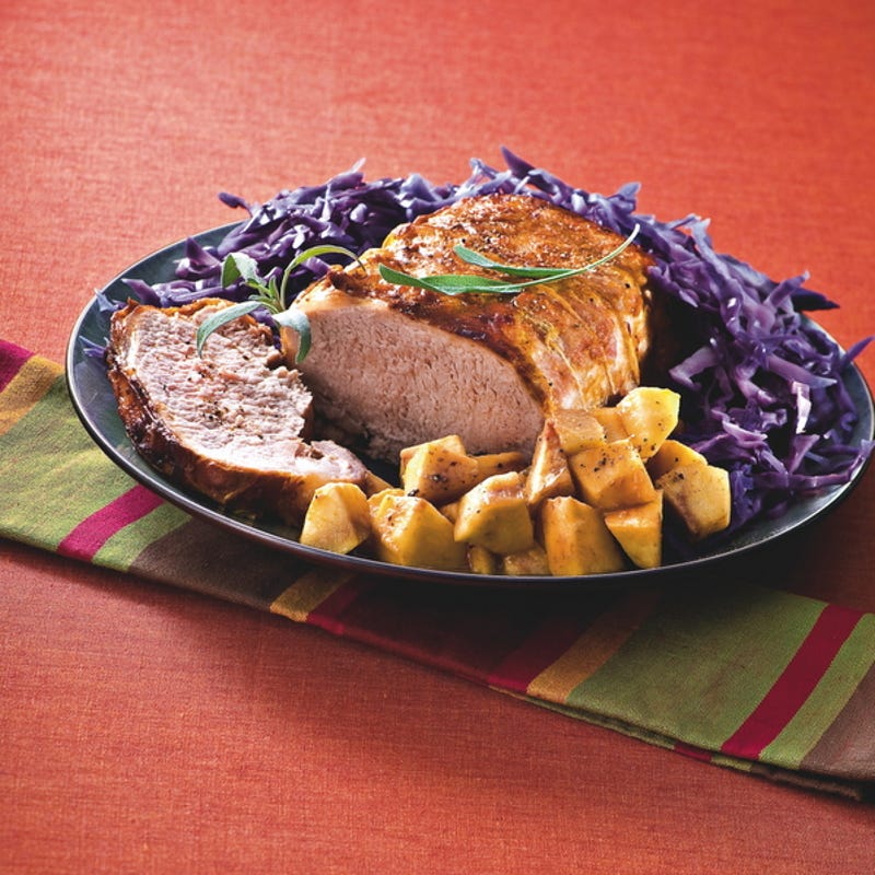 Photo de/du Rôti de porc au chou rouge par WW