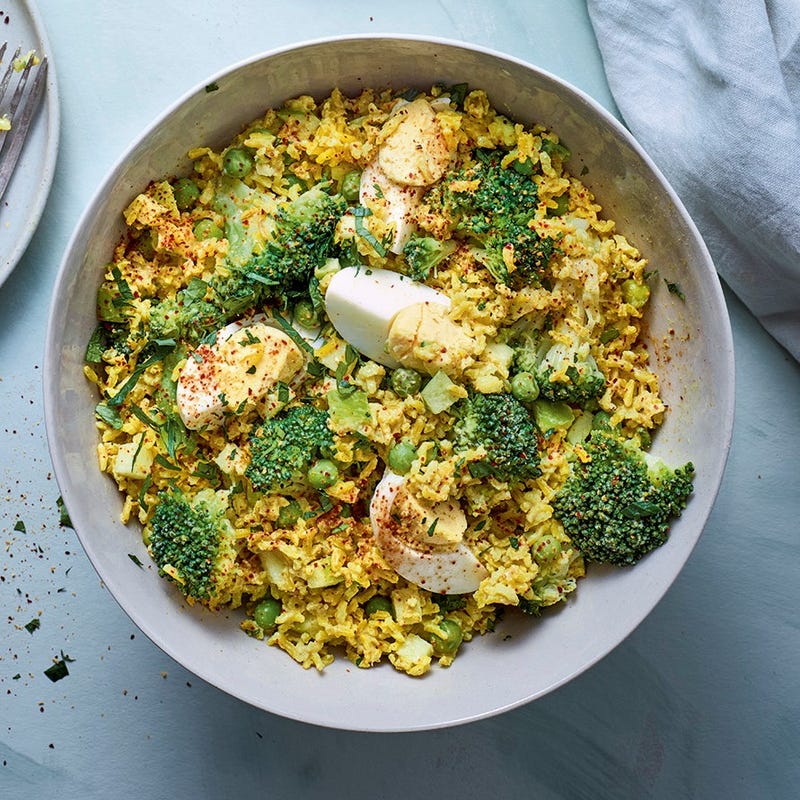 Salade de riz au curry