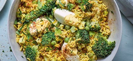 Salade de riz au curry
