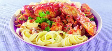 Poulet marengo express