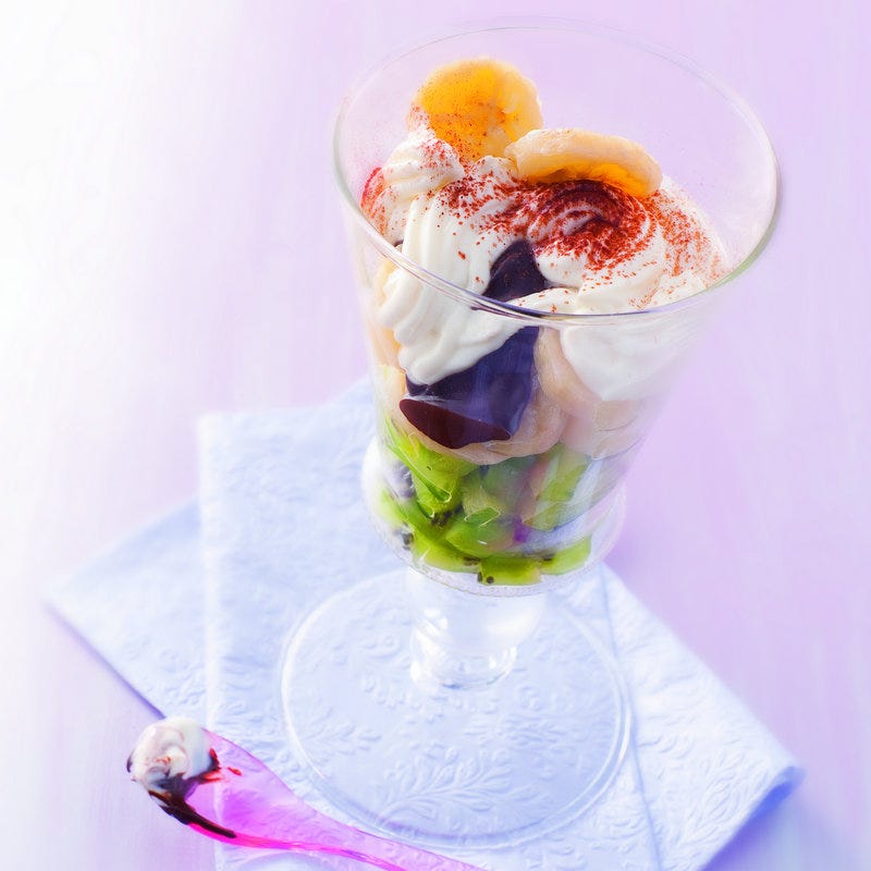 Photo de/du Trifle de banane au chocolat par WW