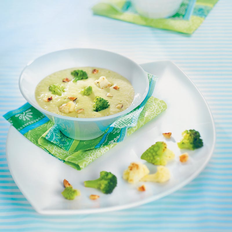 Photo de/du Soupe de fleurettes aux noisettes par WW