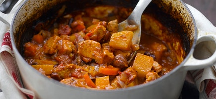 Ragoût de porc aux légumes