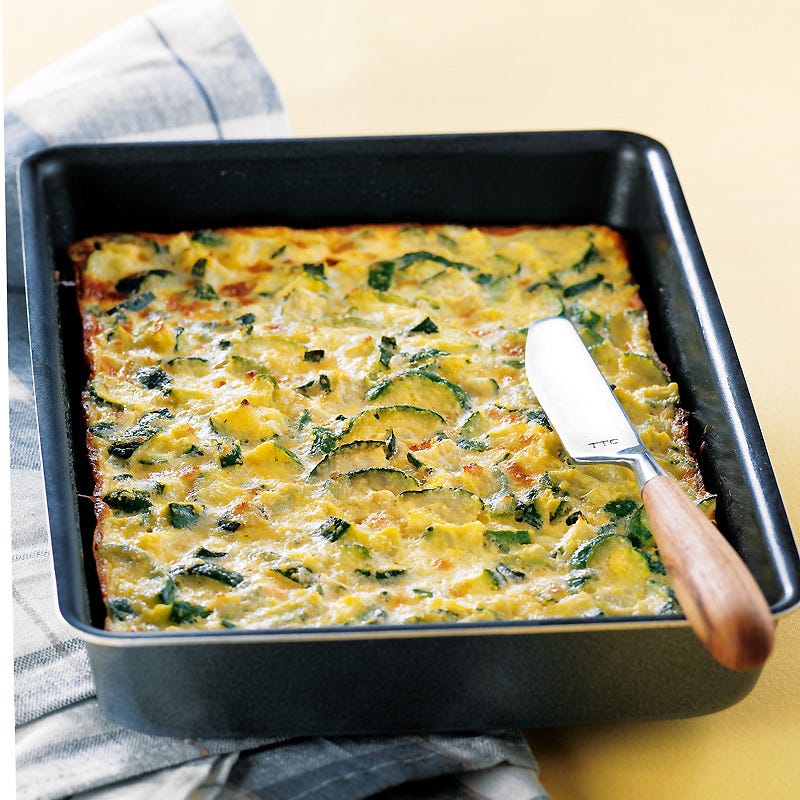 Photo de/du Tarte aux courgettes sans pâte par WW