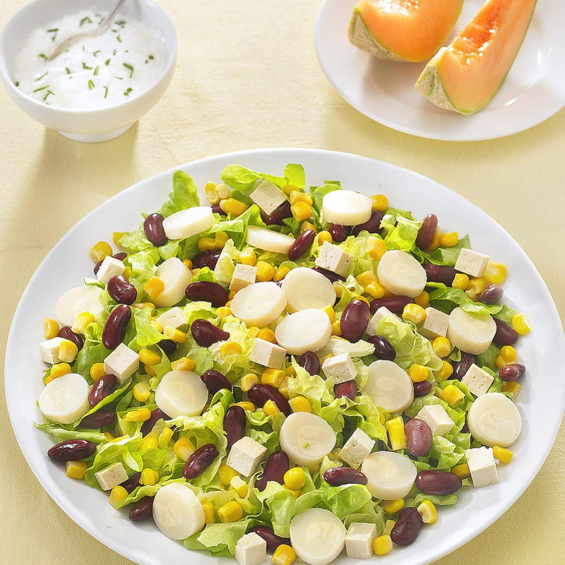 Salade fraîcheur végétarienne