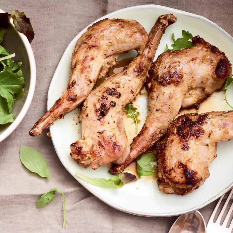 Photo de/du Lapin grillé au cumin par WW