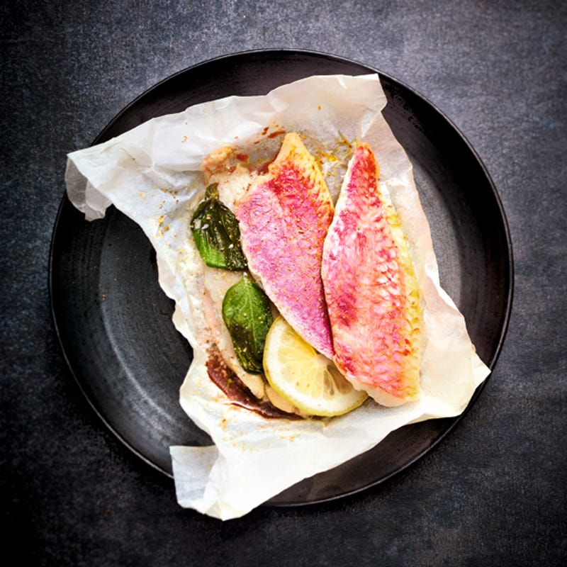 Photo de/du Rougets en papillote et tapenade par WW