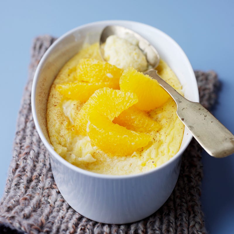 Photo de/du Gratin de semoule à l'orange par WW