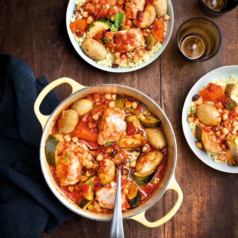 Ragoût de poisson à la marocaine