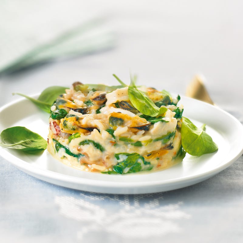 Photo de/du Timbale de la mer aux épinards par WW