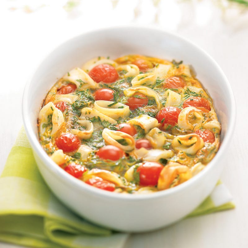 Photo de/du Clafoutis de calamars à la tomate et au carvi par WW