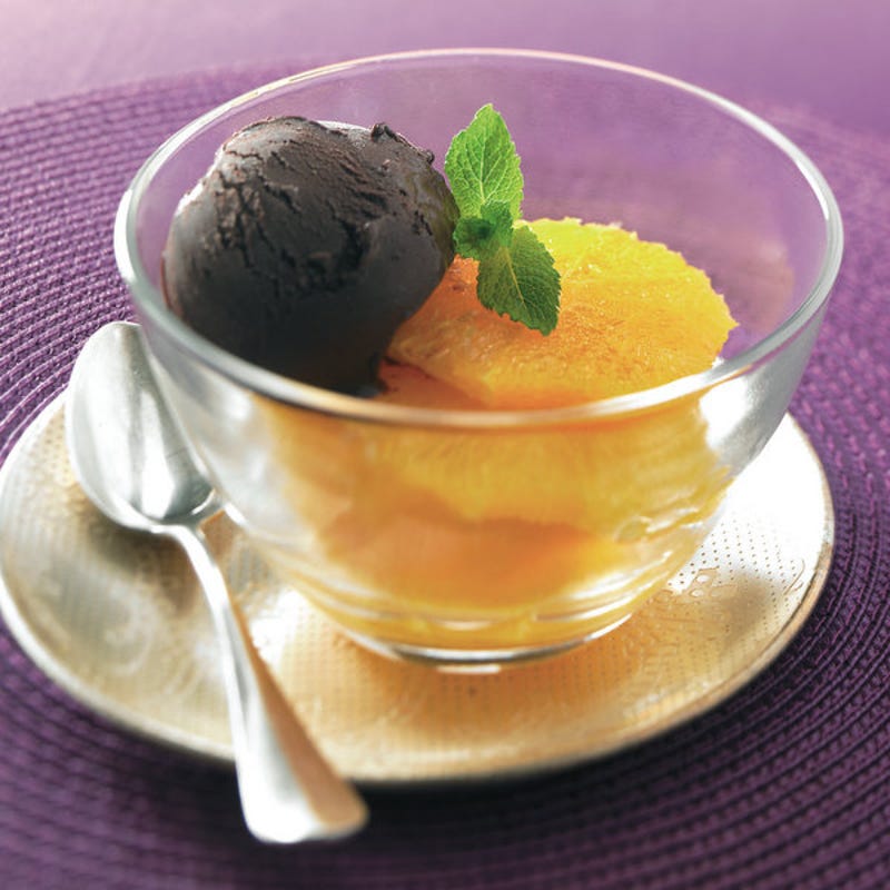 Photo de/du Sorbet au cacao amer par WW