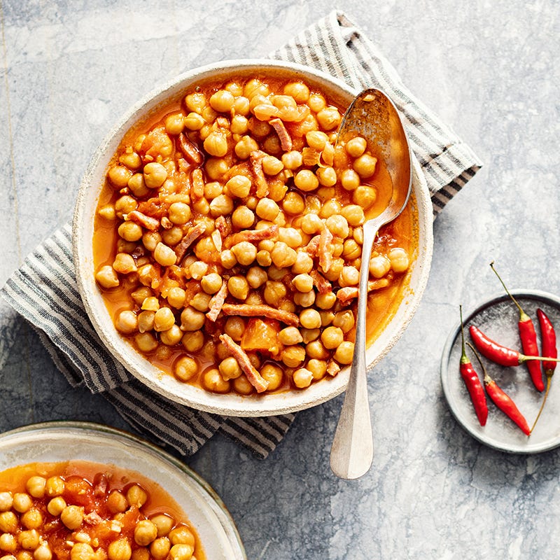 Pois chiches à la catalane