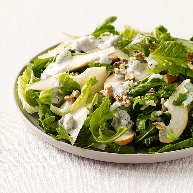 Photo de/du Salade verte à la poire et au fromage bleu par WW