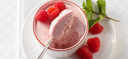Mousse à la framboise