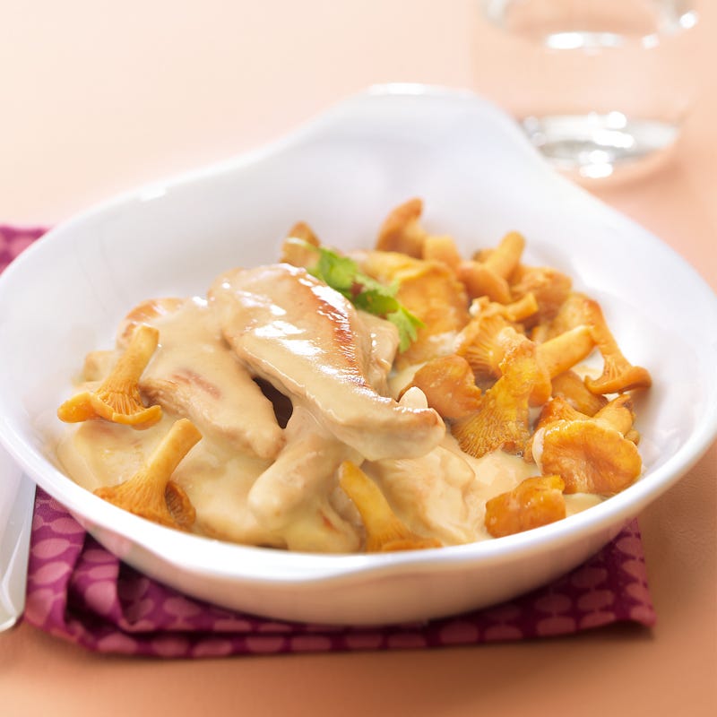 Photo de/du Aiguillettes de poulet à la forestière par WW