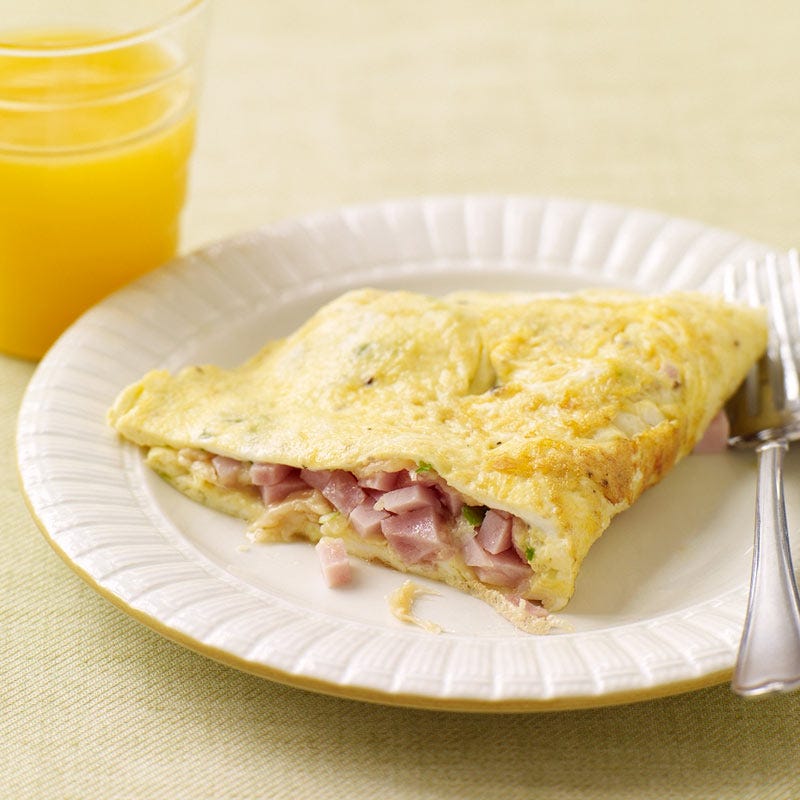 Photo de/du Omelette jambon-fromage par WW