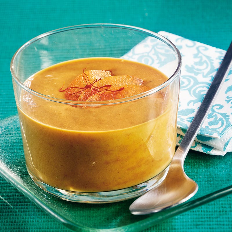 Photo de/du Velouté d’abricots au safran par WW