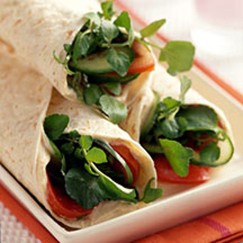Photo de/du Wraps salade et houmous par WW