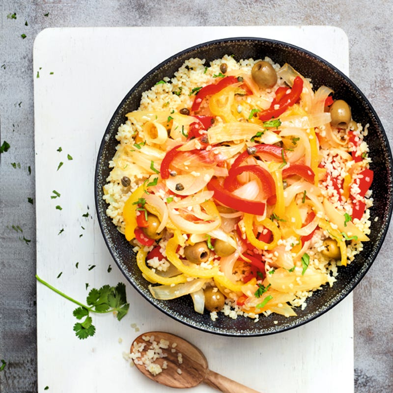 Photo de/du Boulgour sauté aux poivrons par WW