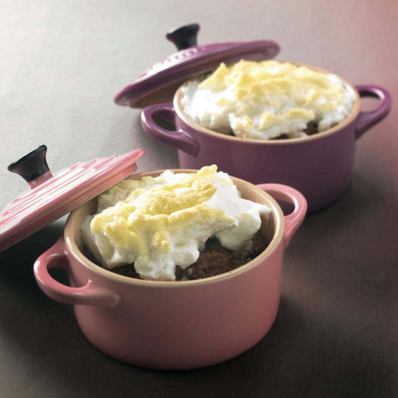 Photo de/du Semoule au chocolat meringuée par WW