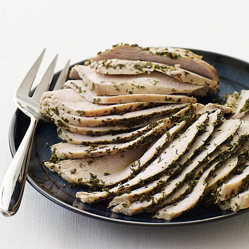 Photo de/du Poitrine de dinde aux herbes par WW