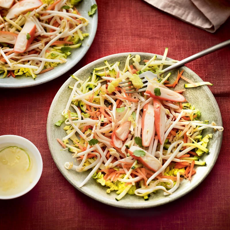 Photo de/du Salade express thaï au surimi par WW