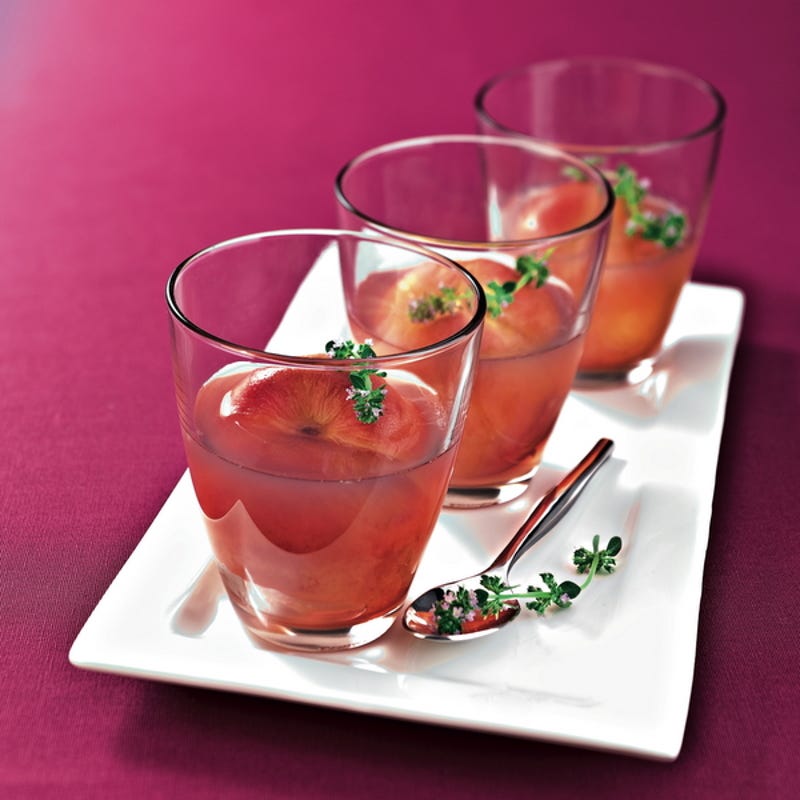 Photo de/du Pêche en gelée de vin doux par WW