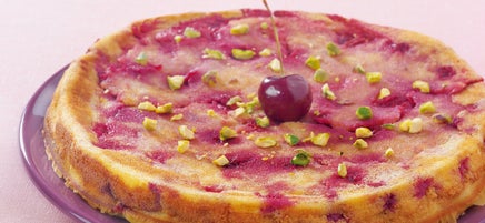 Clafoutis renversé aux cerises