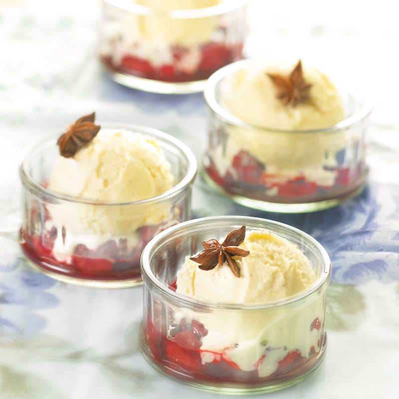 Photo de/du Chaud-froid de griottes par WW