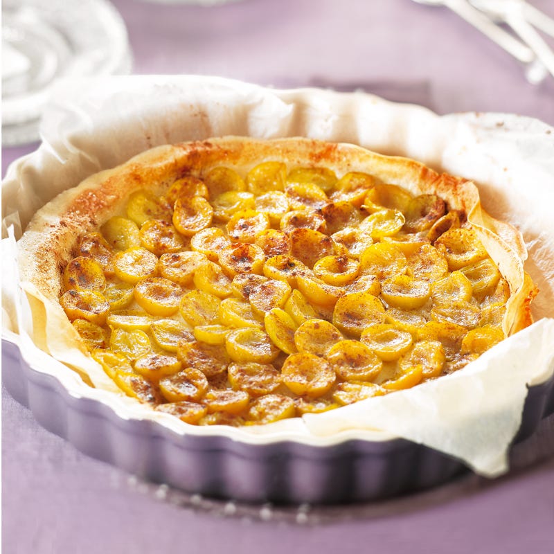 Photo de/du Tarte Krousty fine à la mirabelle par WW