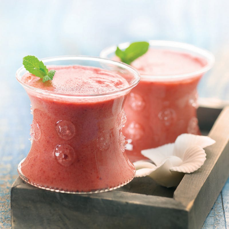 Photo de/du Mousse de fraises à la menthe par WW