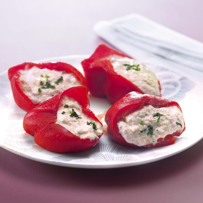 Photo de/du Poivrons farcis au crabe par WW